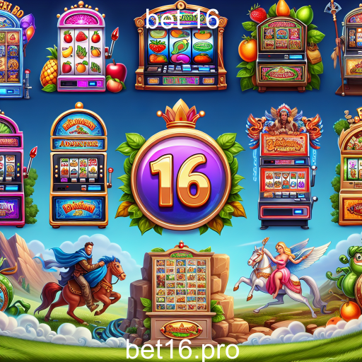 Descubra as Máquinas Slots no Bet 16: Emoção e Prêmios à Vista